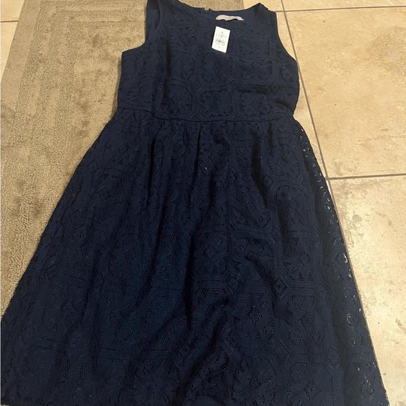 LOFT Other - LOFT Blue Sleeveless Crew Neck Sundress for Weddings